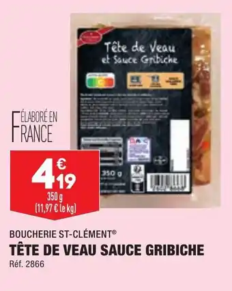 ALDI Tête de veau sauce gribiche offre