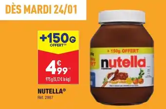 ALDI Nutella offre