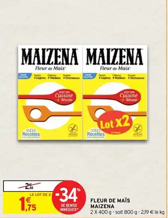 Intermarché Fleur de maïs maizena offre