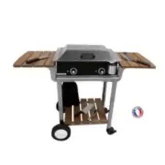 E.Leclerc Brico Pack plancha électrique planchaelec classic 600 carbon - chariot elysee 600 offre