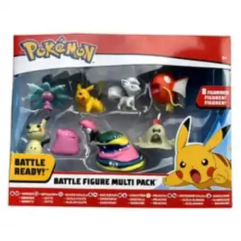 King Jouet 8 figurines pokémon offre