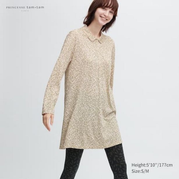 Promo Robe chemise princesse tam tam chez Uniqlo