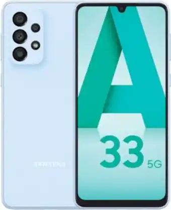 Boulanger Smartphone samsung galaxy a33 bleu 5g offre