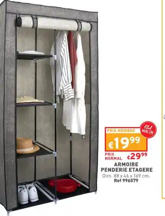 Armoire Penderie Etagere