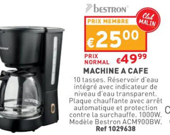 Trafic Machine a Cafe offre
