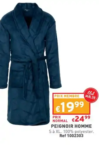 Trafic Peignoir Homme offre