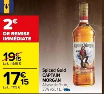 Carrefour Spiced Gold Captain Morgan offre