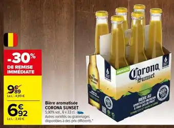 Carrefour Bière Aromatisée Corona Sunset offre