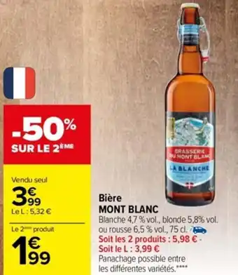 BiĂšre Mont Blanc
