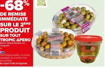 Carrefour Sur Tout Tropic Apero offre