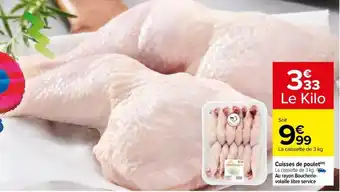 Carrefour Cuisses de Poulet offre