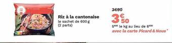 Picard Riz à la cantonaise offre