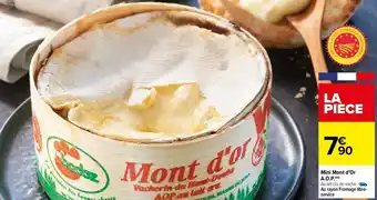Carrefour Mini Mont d'Or A.O.P offre