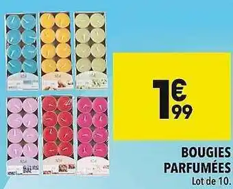 Bougies parfumées