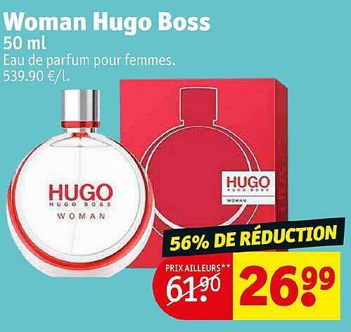 Kruidvat Eau de parfum pour femmes woman hugo boss 50 ml offre