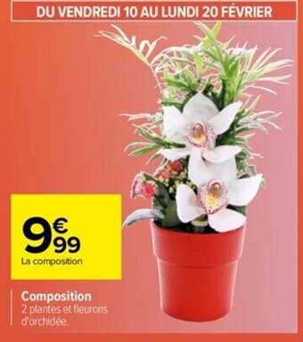 Carrefour Composition offre