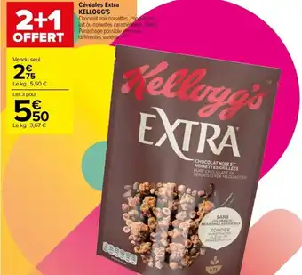 Carrefour Céréales Extra Kellogg's offre