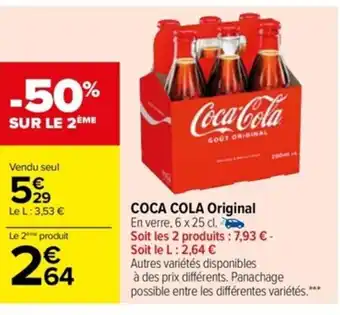 Carrefour Coca Cola Original offre