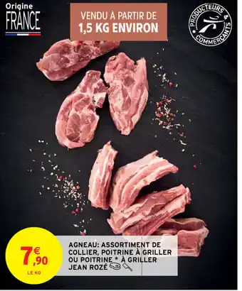 Intermarché Assortiment De Collier, Poitrine a Griller ou Poitrine offre