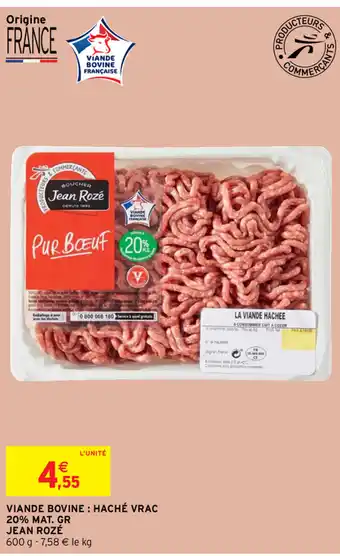 Intermarché Haché Vrac offre