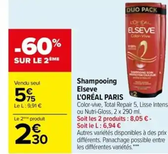 Shampooing Elseve L'Oréal Paris