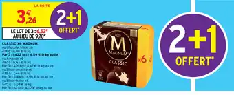 Intermarché Classic x6 Magnum offre