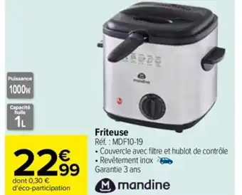 Carrefour Friteuse offre