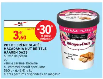 Intermarché Pot De Créme Glacée offre