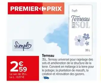 Carrefour Terreau offre