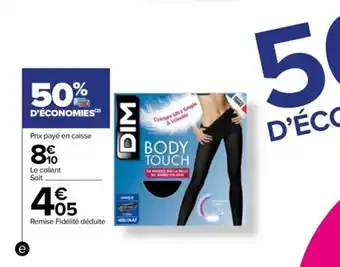 Carrefour Collant Body Touch Opaque offre