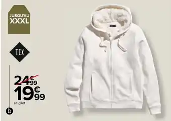 Carrefour Gilet sherpa Femme offre