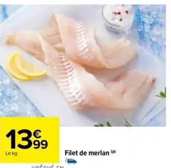 Carrefour Filet De Merlan offre