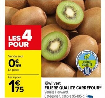 Carrefour Kiwi Vert Filiere Qualite Carrefour offre