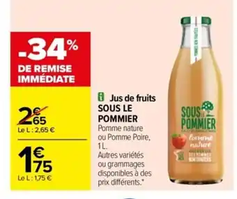 Jus De Fruits Sous Le Pommier