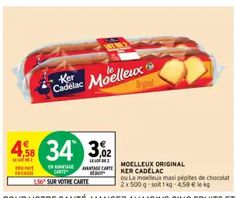 Intermarché Moelleux Original Ker Cadélac offre