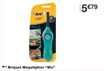 Monoprix Briquet Megalighter Bic offre