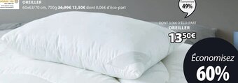 JYSK Oreiller offre