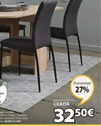 JYSK Chaise Trustrup offre