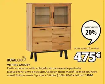 JYSK Vitrine Sandby offre
