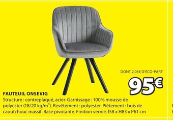 JYSK Fauteuil Onsevig offre