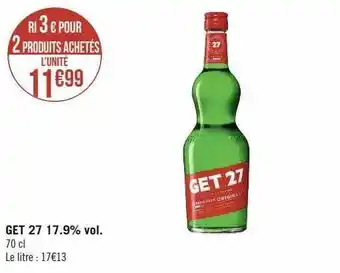 Get 27 17.9% vol.