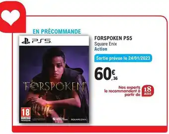 E.Leclerc Forspoken ps5 square enix offre