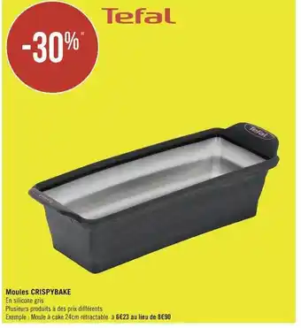 Moules crispybake tefal