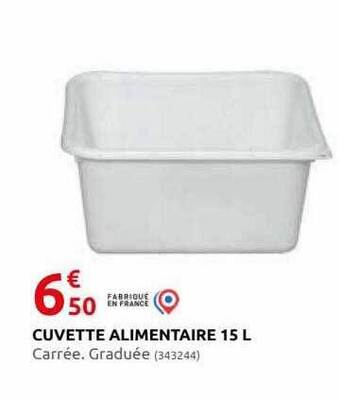 Rural Master Cuvette alimentaire 15 l offre
