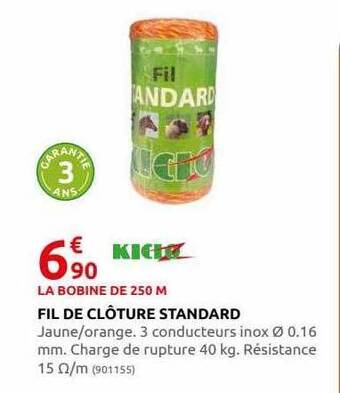 Rural Master Fil de clôture standard offre