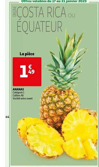 Auchan Ananas offre