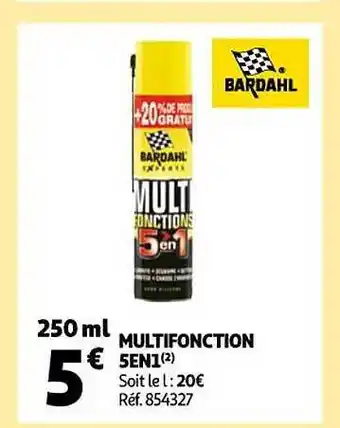 Auchan Multifonction 5 en 1 bardahl offre