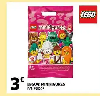 Auchan Lego minifigures offre