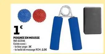 Auchan Poignée en mousse offre