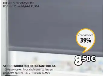 JYSK Store Enrouleur Occultant Bolga offre